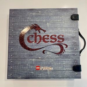 RETIRED! LEGO Chess Viking Set
